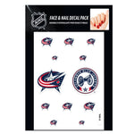 Columbus Blue Jackets Nail Cals