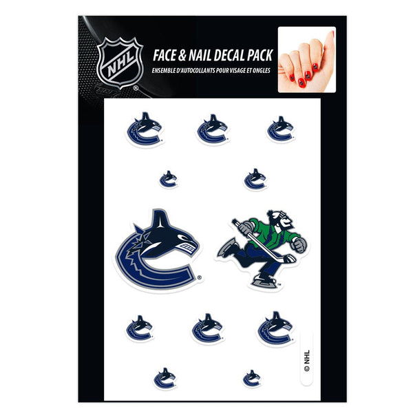 Vancouver Canucks Nail Cals