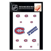 Montreal Canadiens English Nail Cals