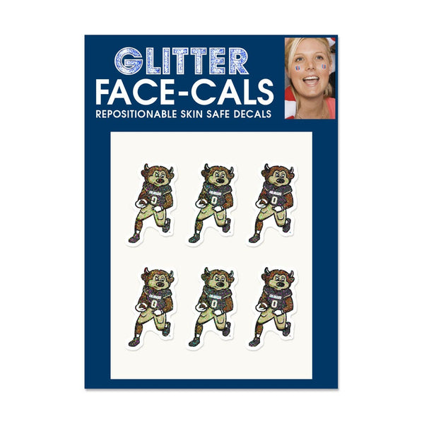 Colorado Buffaloes Glitter Tattoo 6 Pack