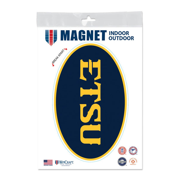 East Tennessee State Buccaneers Outdoor Magnets 5" x 7"