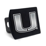 Miami Hurricanes Hitch Cover- Metal Emblem