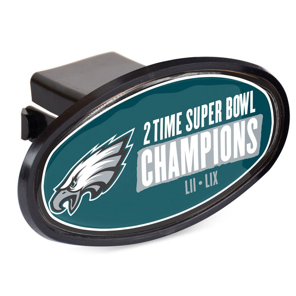 Super Bowl Champions Philadelphia Eagles Oval 2" Hitch Receiver