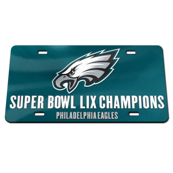 Super Bowl Champions Philadelphia Eagles Specialty Acrylic License Plate