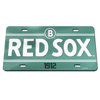 Boston Red Sox / City Connect Specialty Acrylic License Plate