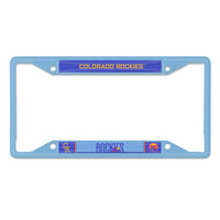 Colorado Rockies / City Connect Lic Plt Frame S/S