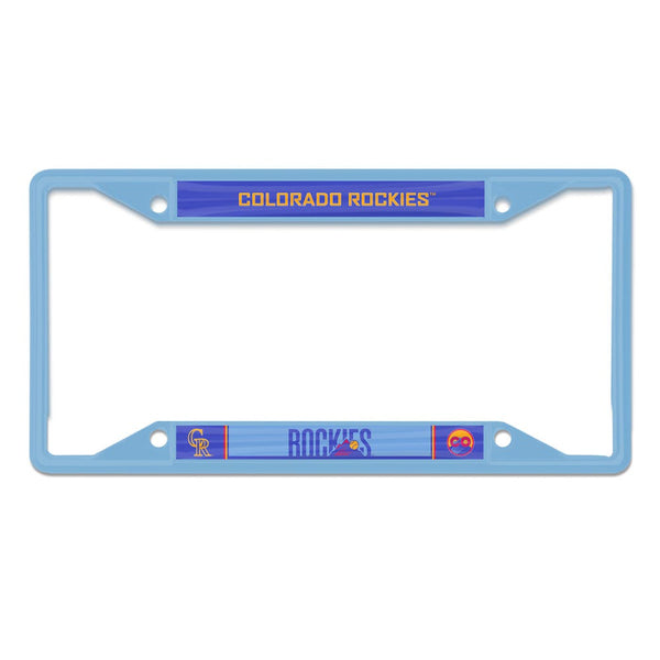 Colorado Rockies / City Connect Lic Plt Frame S/S