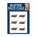 Alabama State Hornets Glitter Tattoo 6 Pack