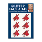 Central Missouri Mules Glitter Tattoo 6 Pack