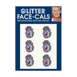 James Madison Dukes Glitter Tattoo 6 Pack