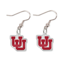 Utah Utes Acrylic loop earrings
