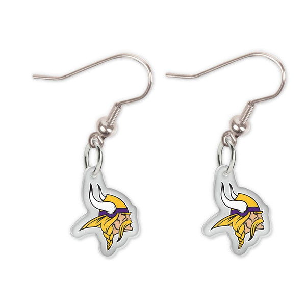 Minnesota Vikings Acrylic loop earrings