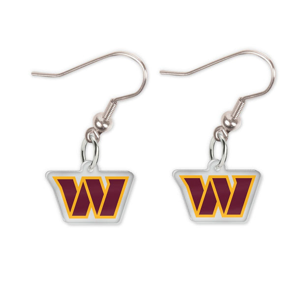 Washington Commanders Acrylic loop earrings