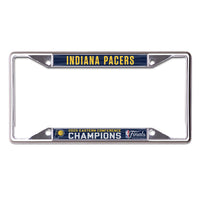 Eastern Conference Champions Indiana Pacers 2025 NBA Eastern Conferenc Lic Plt Frame S/S Printed