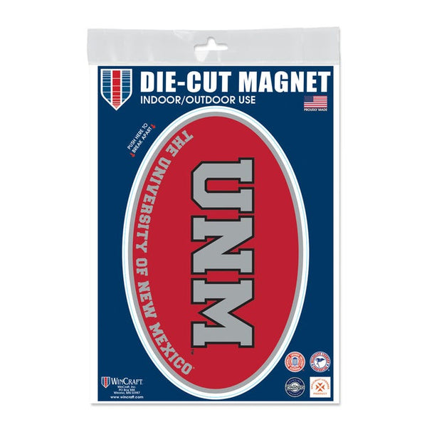 New Mexico Lobos Outdoor Magnets 5" x 7"