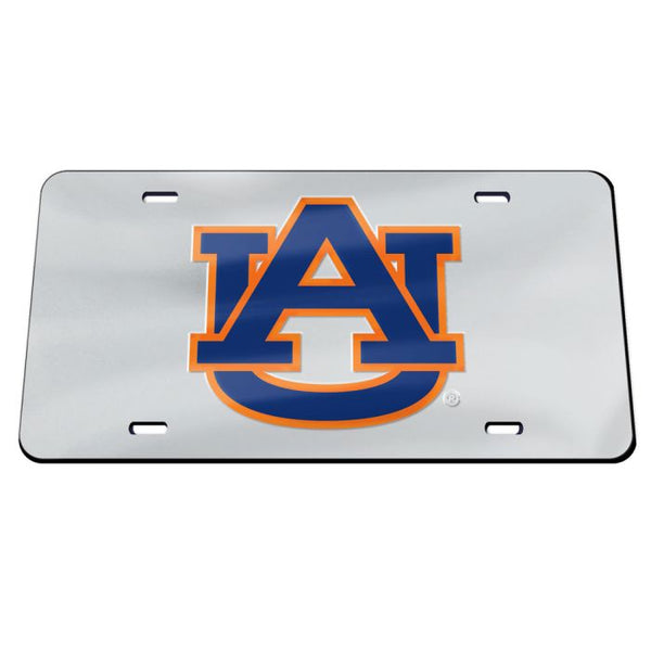 Wholesale-Auburn Tigers SILVER BACKGROUND Specialty Acrylic License Plate