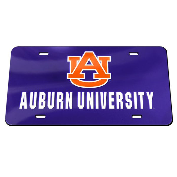 Wholesale-Auburn Tigers Specialty Acrylic License Plate