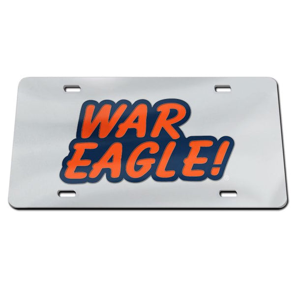 Wholesale-Auburn Tigers WAR EAGLE Specialty Acrylic License Plate