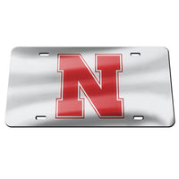 Wholesale-Nebraska Cornhuskers N LOGO Acrylic Classic License Plates