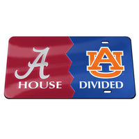 Wholesale-Alabama Crimson Tide Auburn Tigers ALABAMA VS AUBURN Acrylic Classic License Plates