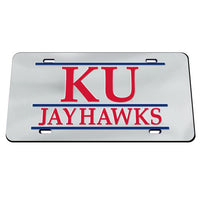 Wholesale-Kansas Jayhawks Acrylic Classic License Plates