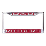 Wholesale-Rutgers Scarlet Knights Lic Plt Frame S/L Printed