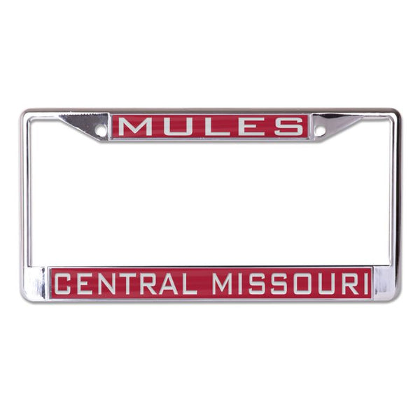 Wholesale-Central Missouri Mules Lic Plt Frame S/L Printed