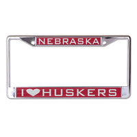 Wholesale-Nebraska Cornhuskers Lic Plt Frame S/L Printed