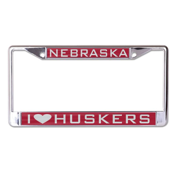 Wholesale-Nebraska Cornhuskers Lic Plt Frame S/L Printed