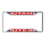 Wholesale-Utah Utes Lic Plt Frame S/S Printed