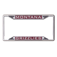 Wholesale-Montana Grizzlies Lic Plt Frame S/S Printed