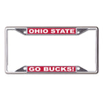 Wholesale-Ohio State Buckeyes OHIO STATE / GO BUCKS! Lic Plt Frame S/S Printed