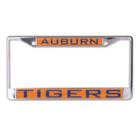 Wholesale-Auburn Tigers Lic Plt Frame S/L Printed