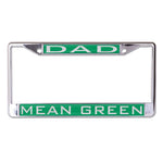 Wholesale-North Texas Mean Green Lic Plt Frame S/L Printed