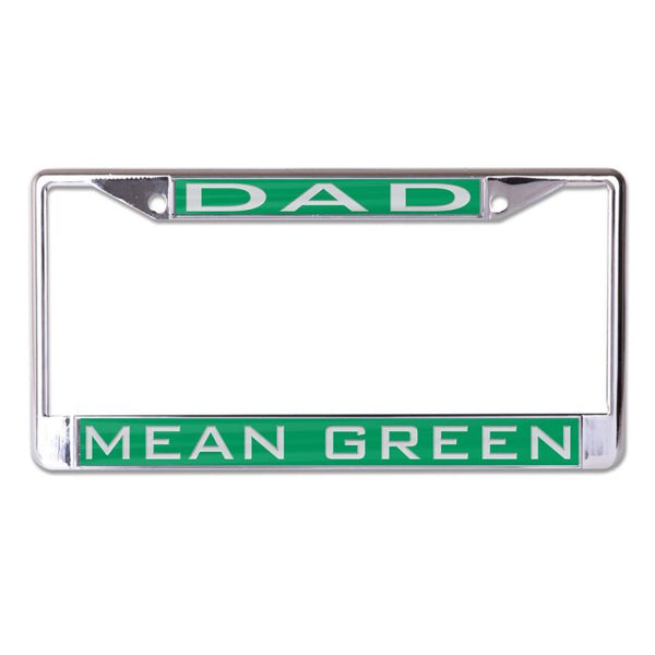 Wholesale-North Texas Mean Green Lic Plt Frame S/L Printed