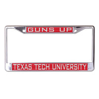 Wholesale-Texas Tech Red Raiders Lic Plt Frame S/L Printed