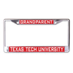 Wholesale-Texas Tech Red Raiders Lic Plt Frame S/L Printed