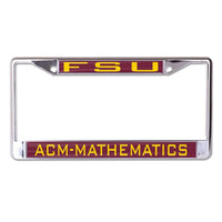 Wholesale-Florida State Seminoles Lic Plt Frame S/L Printed