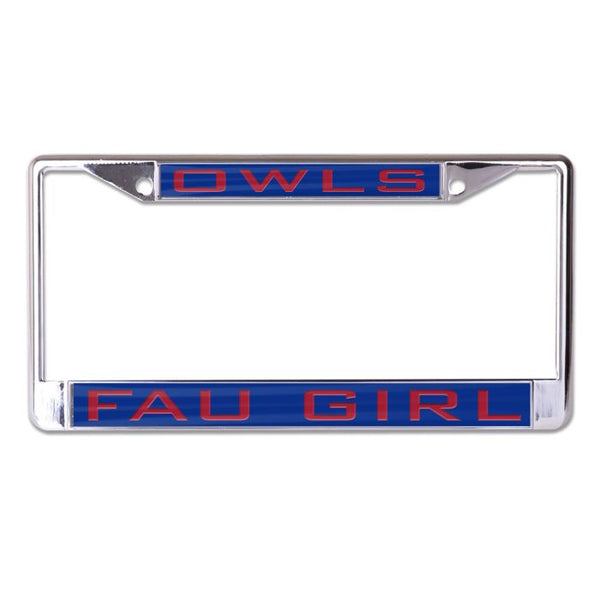 Wholesale-Florida Atlantic Owls Lic Plt Frame S/L Printed