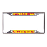 Kansas City Chiefs Lic Plt Frame S/S Printed