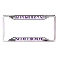 Minnesota Vikings Lic Plt Frame S/S Printed