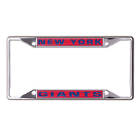 New York Giants Lic Plt Frame S/S Printed