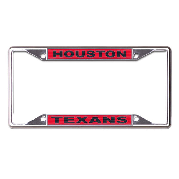 Houston Texans Lic Plt Frame S/S Printed