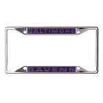 Baltimore Ravens Lic Plt Frame S/S Printed