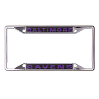 Baltimore Ravens Lic Plt Frame S/S Printed