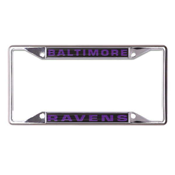 Baltimore Ravens Lic Plt Frame S/S Printed