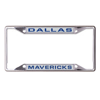Dallas Mavericks Lic Plt Frame S/S Printed
