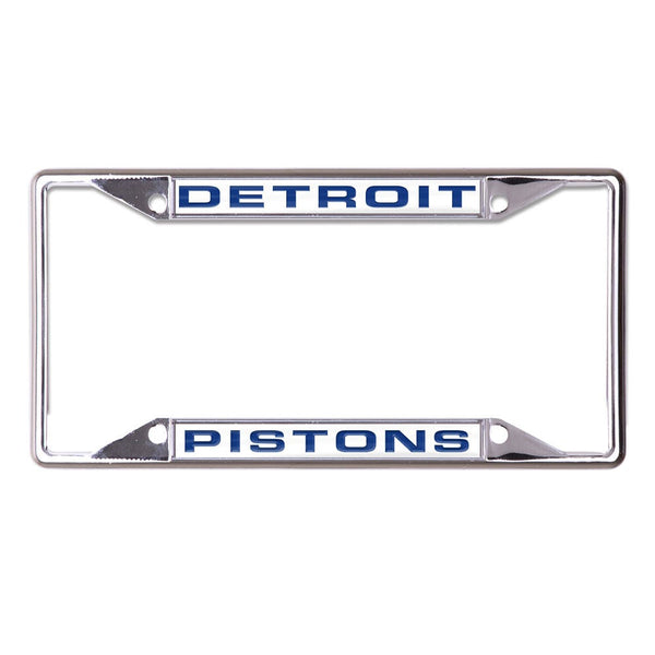 Detroit Pistons Lic Plt Frame S/S Printed