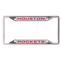 Houston Rockets Lic Plt Frame S/S Printed