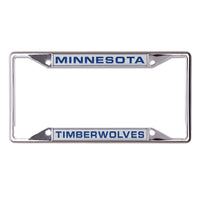 Minnesota Timberwolves Lic Plt Frame S/S Printed
